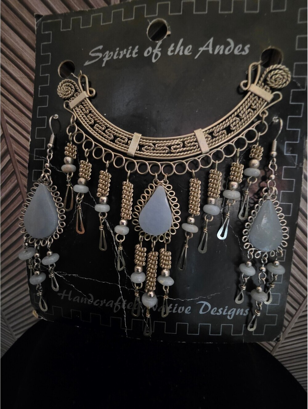 Spirit of the Andes Handcrafted Necklace and Earrings Set